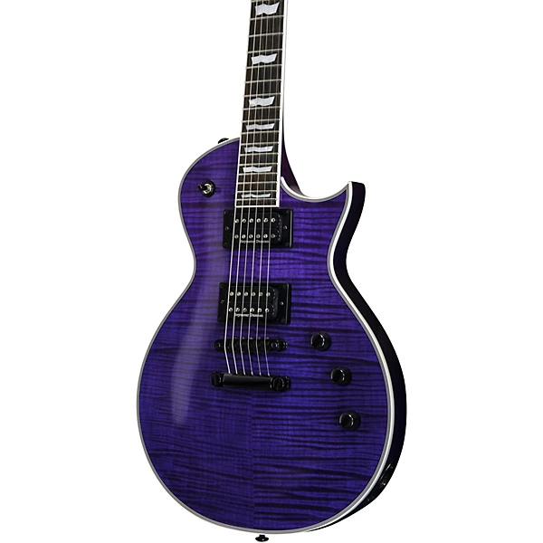 LTD EC 1000FM Electric Guitar See Thru Purple