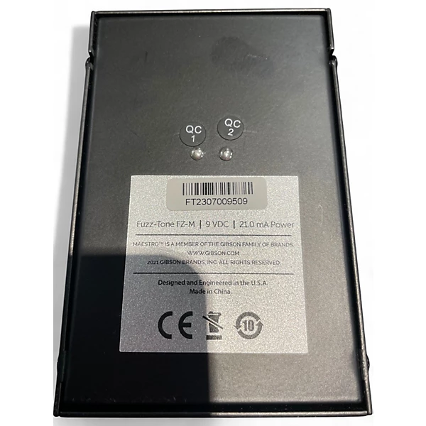 Maestro Used 2025 Maestro Fuzz Tone FZ M Effect Pedal.gc
