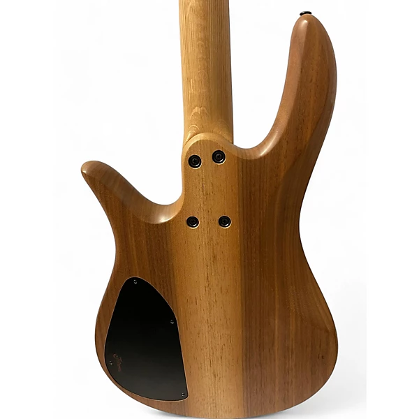 Fodera Used 2020s Fodera FRETLESS MONARCH 4 STRING CLEAR SATIN Electric Bass Guitar