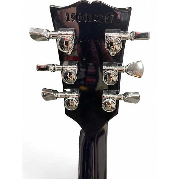 Epiphone Used Epiphone Limited Edition Tak Matsumoto DC Custom Black Solid Body Electric Guitar.gc