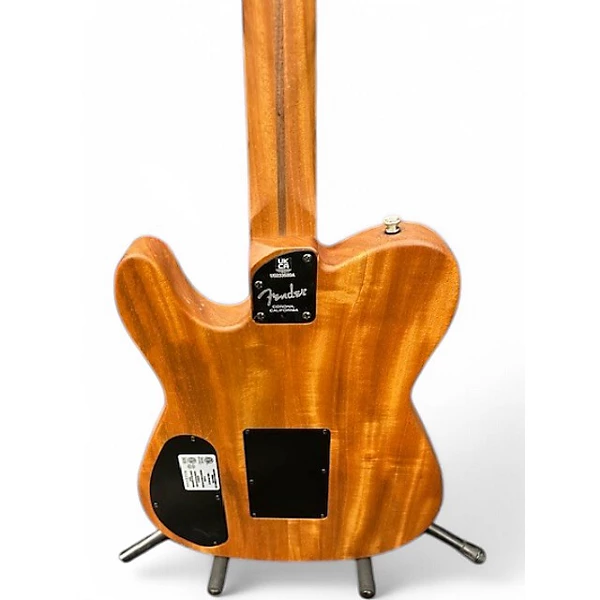 Used Fender American Acoustasonic Telecaster 3 Tone Sunburst Acoustic Electric Guitar