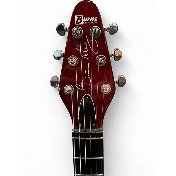Burns Used Burns Brian May signature Antique Red Solid Body Electric Guitar.gc