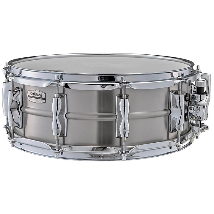 Recording Custom Stainless Steel Snare Drum