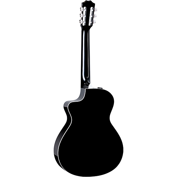 212ce N Plus Limited Edition Grand Concert Nylon String Acoustic Electric Guitar Black