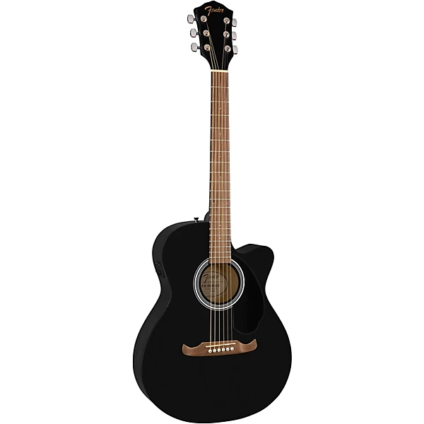 Fender FA 135CE Concert Acoustic Electric Guitar Pack Black