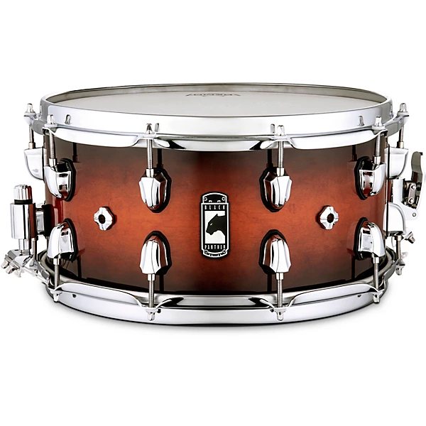 Mapex Black Panther Solidus Snare Drum 14 x 7 in. Red Black Burst