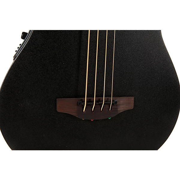 B778TX 5 G Pro Series Elite TX Mid Depth Acoustic Electric Bass Guitar Textured Black