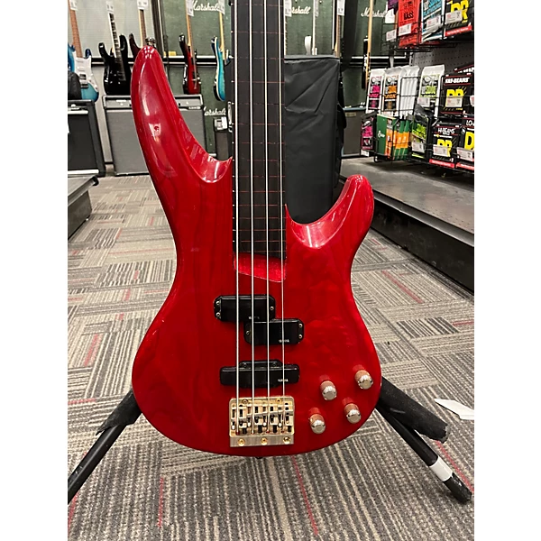 Yamaha Used Yamaha RBX800AF Red Electric Bass Guitar.gc