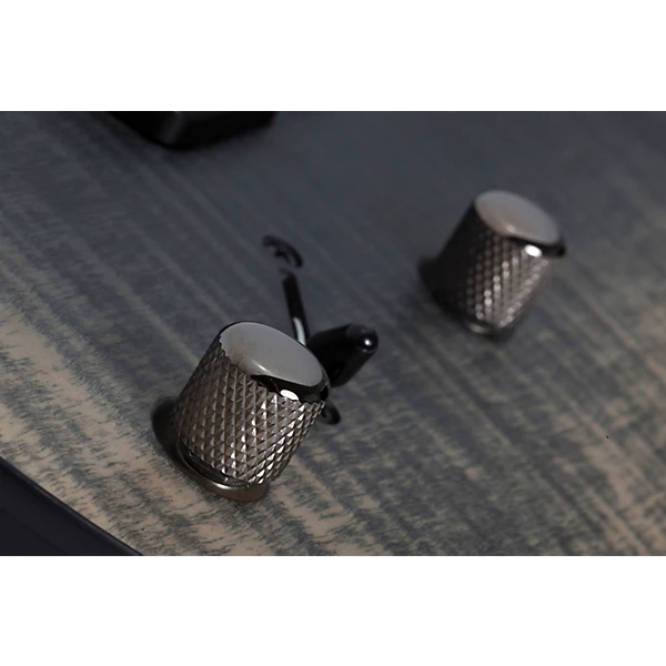 Banshee Mach 7 String Extended Electric Guitar FalloutBurst