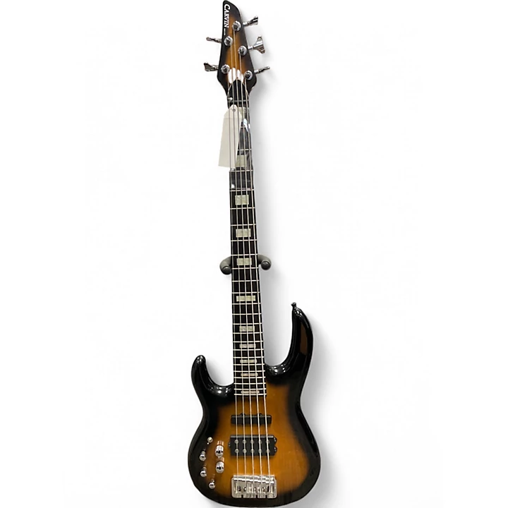 Used Carvin LB75 2 Color Sunburst Electric Bass Guitar