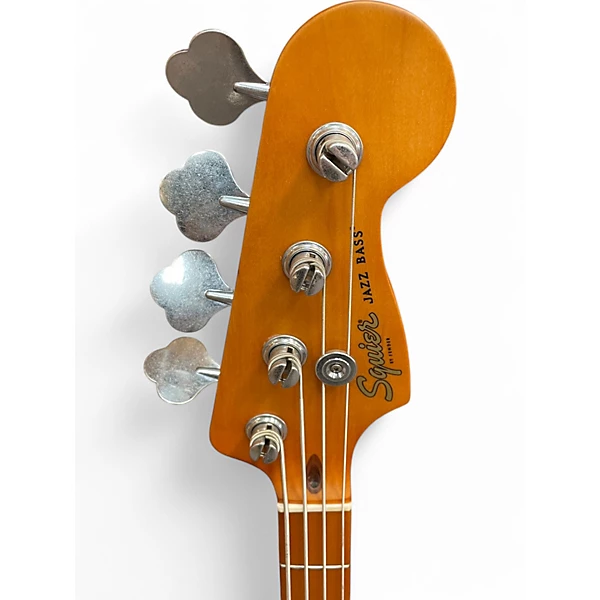 Squier Used Squier 40TH ANNIVERSARY JAZZ BASS Tobacco Burst Electric Bass Guitar.gc