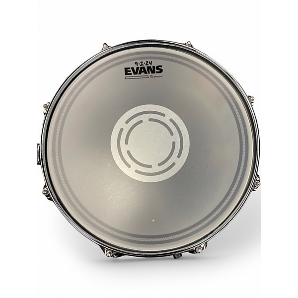 DW Used DW 65X14 Collectors Series Aluminum Snare Carbon Fiber Wrap Drum.gc