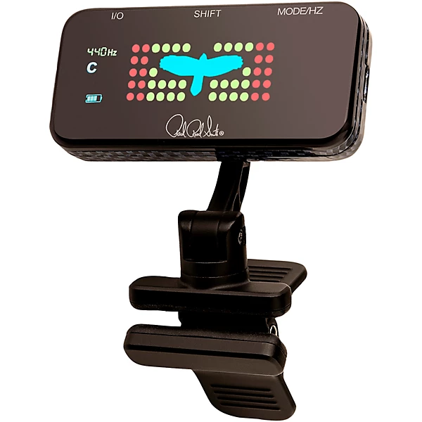 USB Rechargeable Clip On Tuner Black