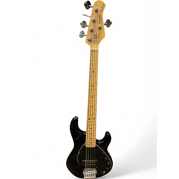 Sterling by Music Man Used Sterling by Music Man SUB SERIES STING RAY 5 Black Electric Bass Guitar.gc