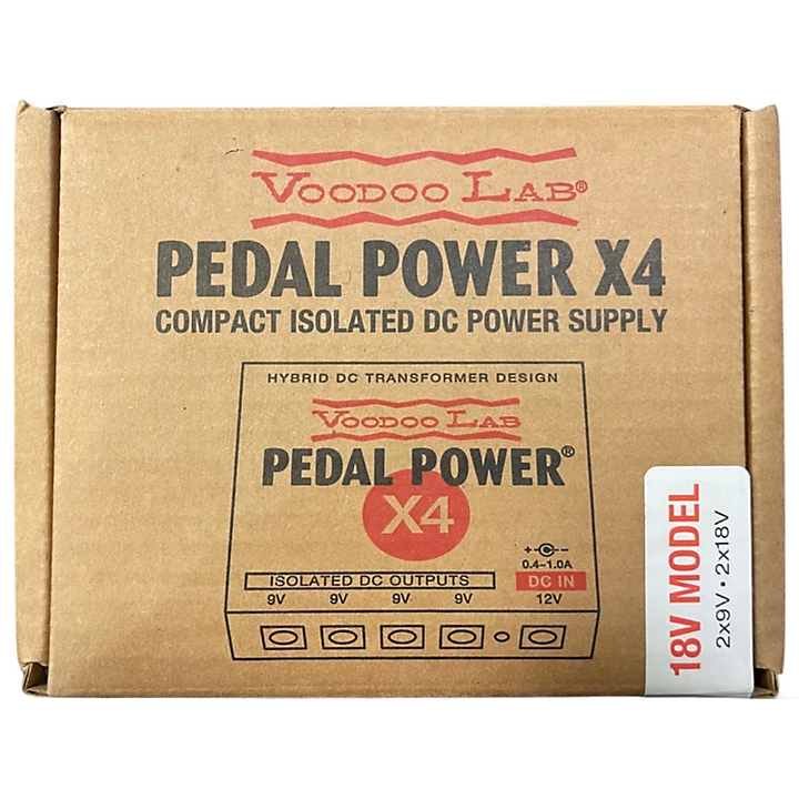 Voodoo Lab Used Voodoo Lab Pedal Power X4 Power Supply