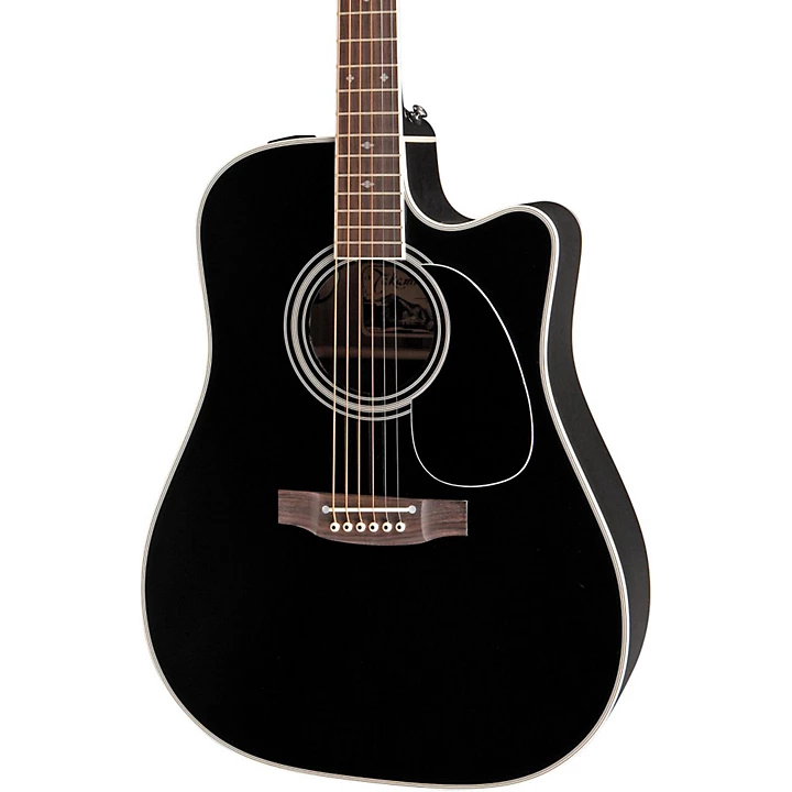 Takamine EF341SC Legacy Series Acoustic Electric Guitar Black