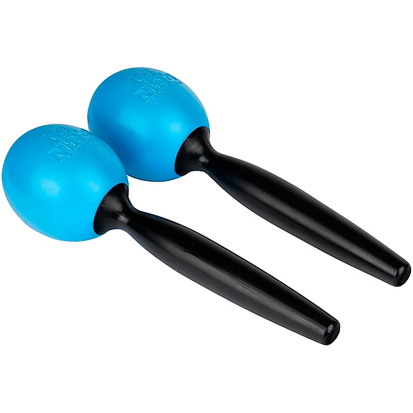 Medium ABS Maracas Pair Sky Blue