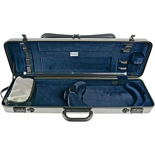 2011XL Hightech Oblong Violin Case with Pocket Tweed