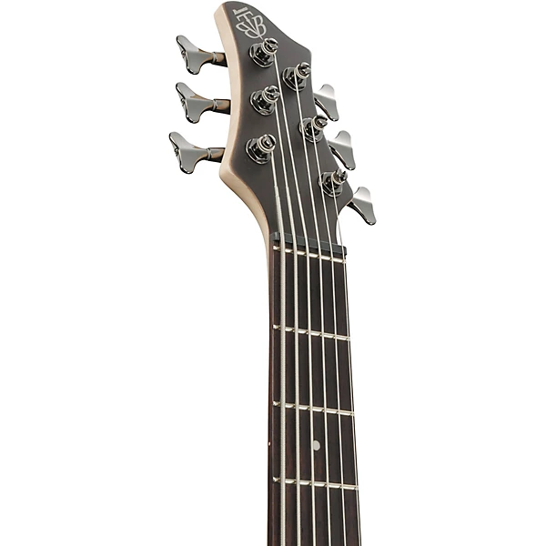 Ibanez BTB606 6 String Electric Bass Guitar Transparent Gray Flat