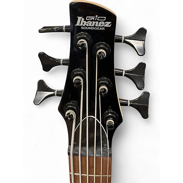Used Ibanez  GSR206 6 String Walnut Electric Bass Guitar