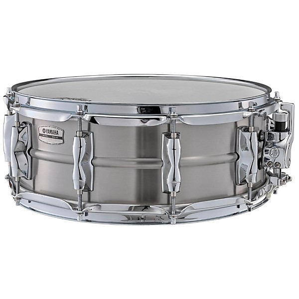 Recording Custom Stainless Steel Snare Drum