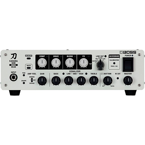 Katana 500B HD 500W Bass Amp Head