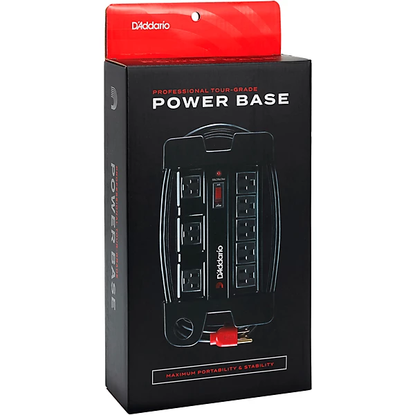 Tour Grade Power Base 6 ft Black