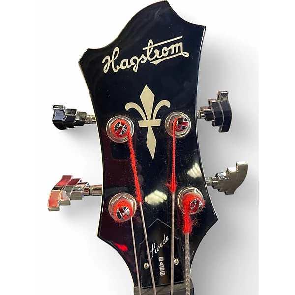 Hagstrom Used Hagstrom Viking Left Handed 2 Tone Sunburst Electric Bass Guitar.gc
