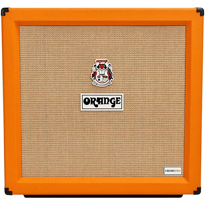 Orange Amplifiers Crush Pro 4x12 Guitar Cabinet Level 1 Orange J13146004002000.gc