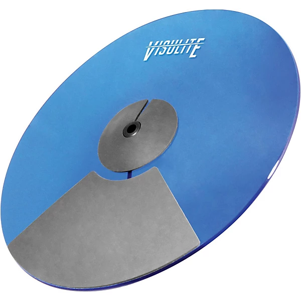 Pintech VisuLite Professional Triple Zone Ride Cymbal 18 in. Fluorescent Blue