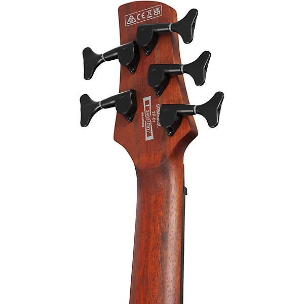 Ibanez Left Handed SRMS805L 5 String Multi Scale Electric Bass Guitar Deep Twilight