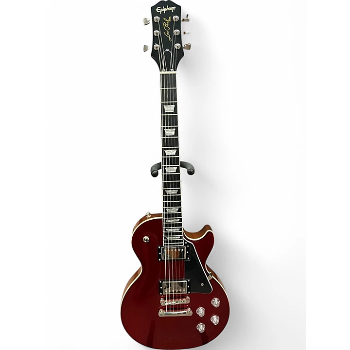 Epiphone Used Epiphone Les Paul Modern red sparkle Solid Body Electric Guitar.gc