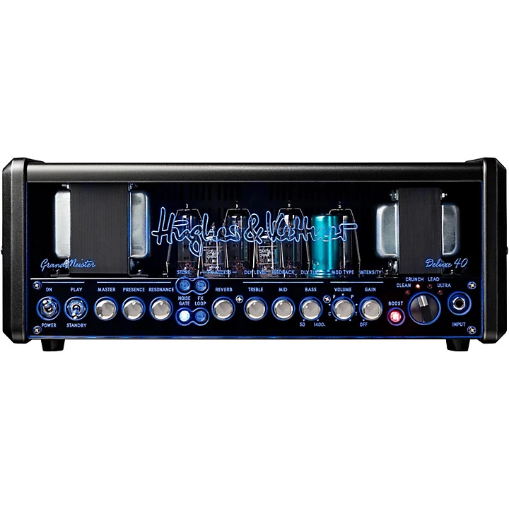 Hughes Kettner GM40DH GrandMeister Deluxe 40 40W Guitar Amplifier Head Level 1 J49370004000000.gc