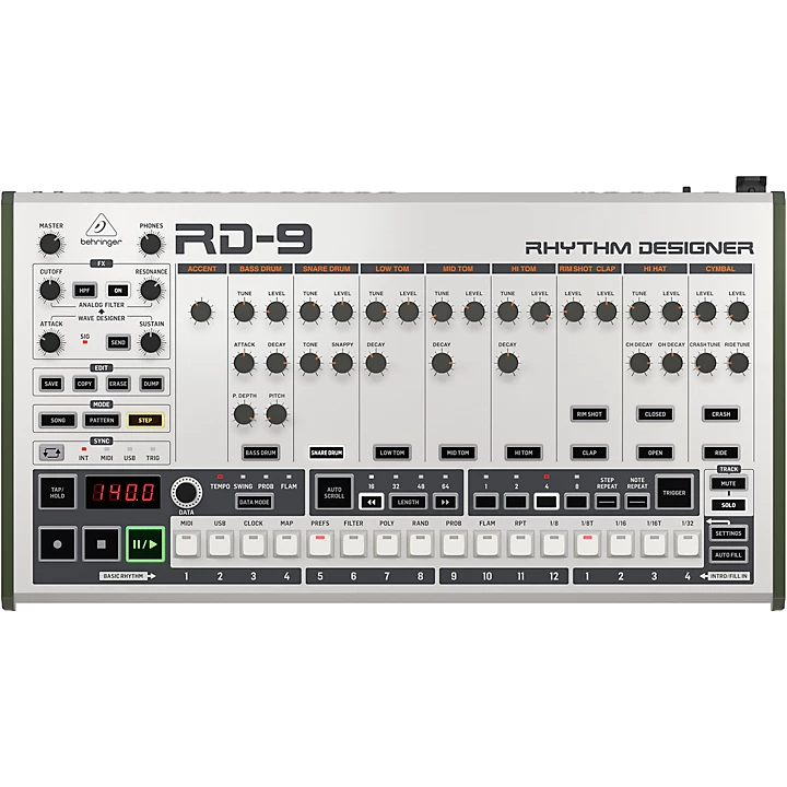 RD 9 Analog Drum Machine