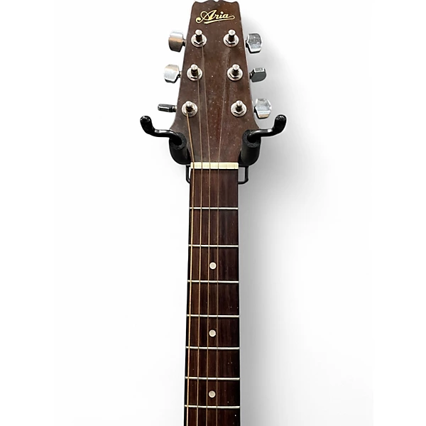Used Aria aw200 Natural Acoustic Guitar