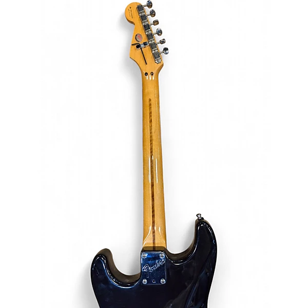 Used Fender 50th Anniversary American Stratocaster Black Solid Body Electric Guitar