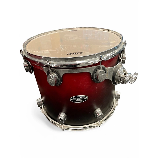 PDP by DW Used PDP by DW 5 Piece FS Series Red to Black Fade Drum Kit.gc