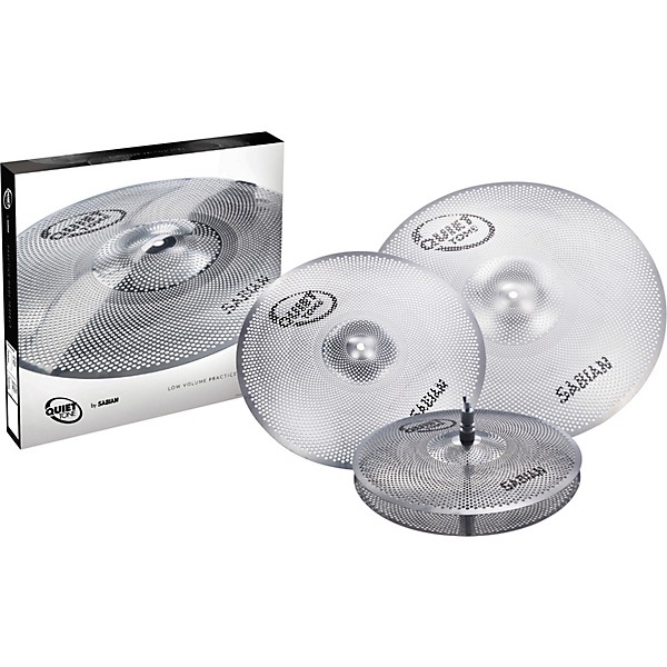 SABIAN QTPC503 Quiet Tone Practice Cymbal Set, 14\