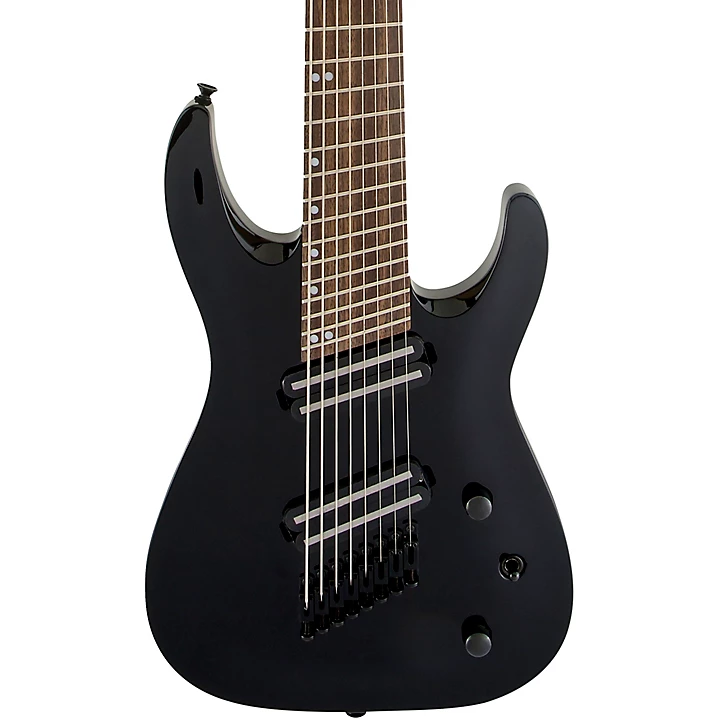 Jackson X Series Dinky Arch Top DKAF8 Multi Scale 8 String Electric Guitar Gloss Black
