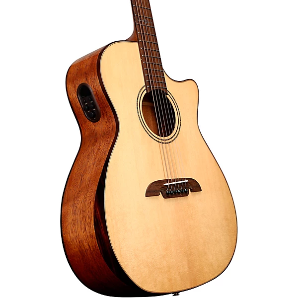 Alvarez AG60CE Grand Auditorium Acoustic Electric Guitar Natural