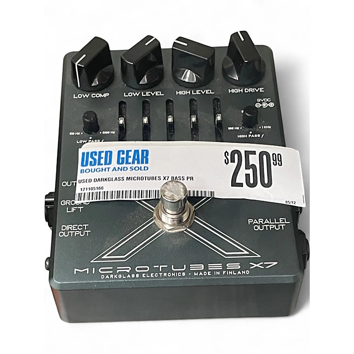 Used Darkglass MICROTUBES X7 Bass Preamp