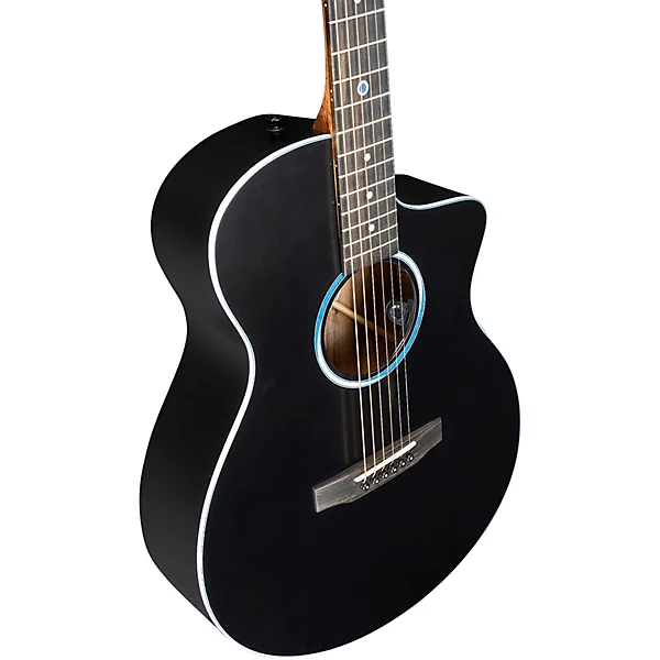 Martin SCE Custom Road Series Koa Acoustic Electric Guitar Black