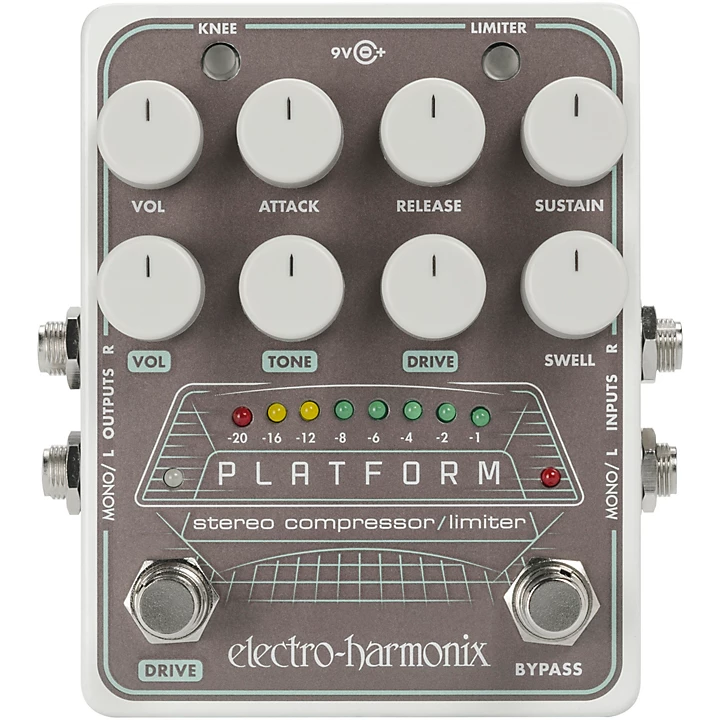 Electro Harmonix Platform Stereo Compressor/Limiter Pedal