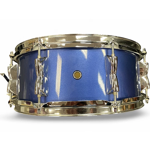 Yamaha Used Yamaha 5X14 Wood Shell Blue Drum.gc