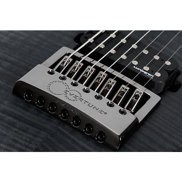 Schecter Guitar Research Banshee Mach 7 EverTune 7 String Electric Guitar FalloutBurst