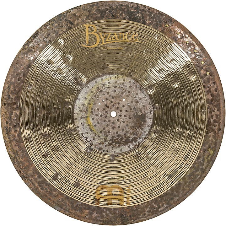 Byzance Jazz Ralph Peterson Signature Nuance Ride Cymbal with Rivets 21 in