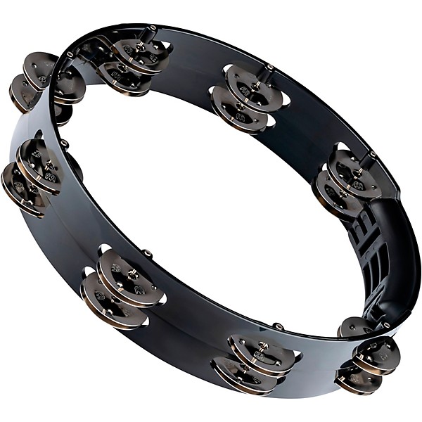 MEINL Headliner Series Tour Tambourine 10 in. Black