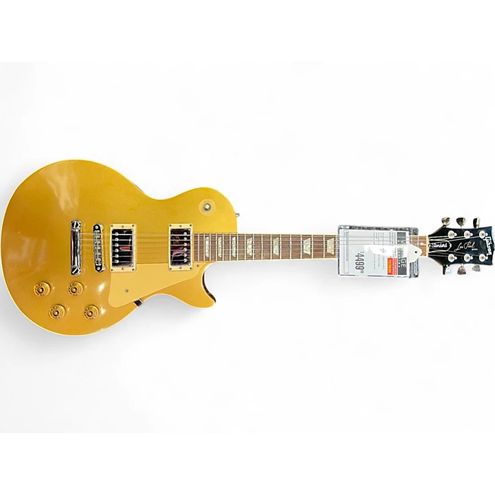 Vintage 1981 Gibson Les Paul Standard Gold Top Solid Body Electric Guitar