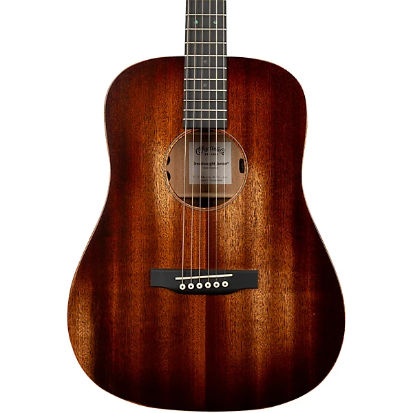 Martin D Jr E StreetMaster Dreadnought Acoustic Electric Guitar Dark Mahogany