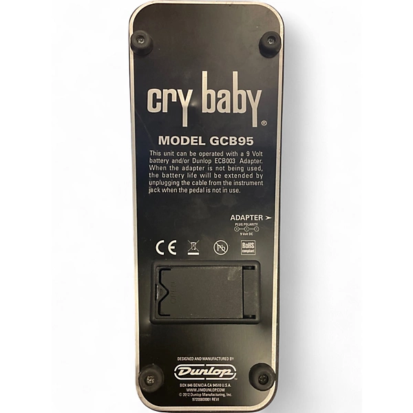 Dunlop Used Dunlop Cry Baby Classic Effect Pedal